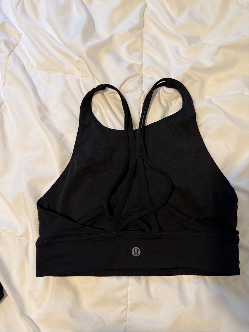 Lululemon x Soul Cycle Black High-Neck Sports Bra -  SIZE 4
